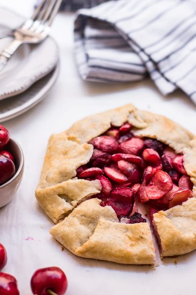 Rustic Cherry Gluten-Free Galette