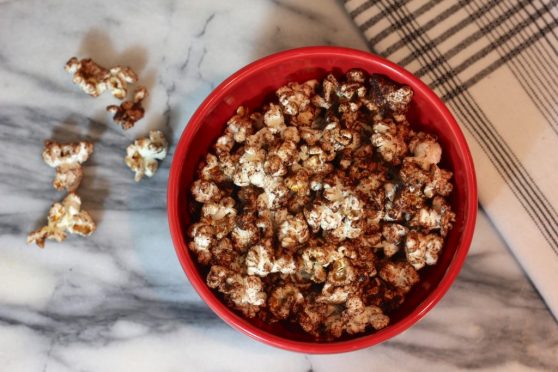 Cocoa (Chocolate) Popcorn Snack