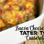 Bacon Cheeseburger Tater Tot Casserole