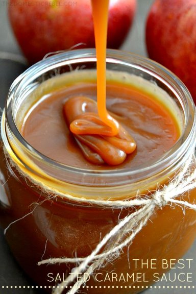 Quick & Easy Homemade Salted Caramel Sauce