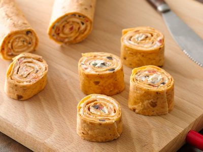 Veggie Tortilla Roll-Ups