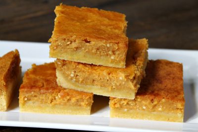 Pumpkin Gooey Butter Bars