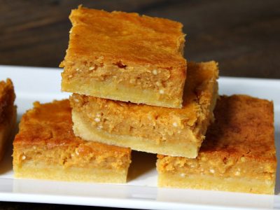 Pumpkin Gooey Butter Bars