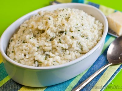 Basil and Cheese Risotto – Low Fodmap & Gluten-Free