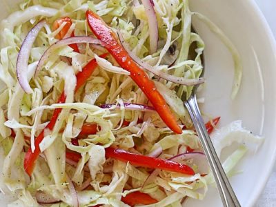 Quick Cabbage Slaw