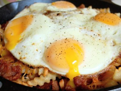 Breakfast Cheese Fries