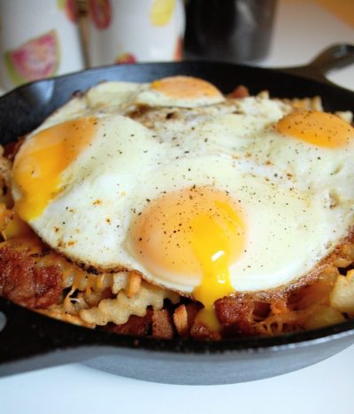 Breakfast Cheese Fries