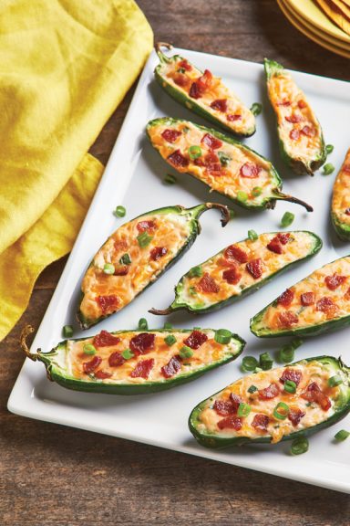 Beer Cheese Jalapeño Poppers