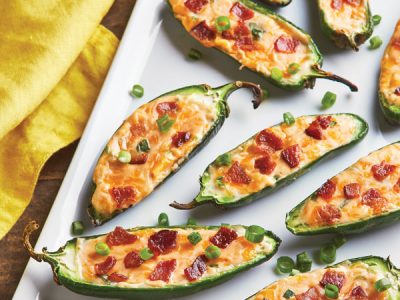 Beer Cheese Jalapeño Poppers