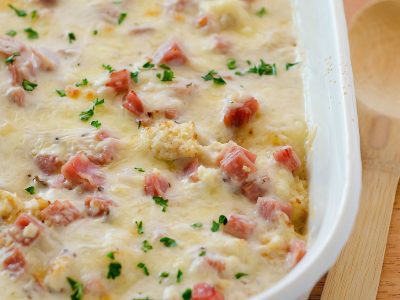 Chicken Cordon Bleu Casserole