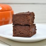 Flourless Pumpkin Brownies (Vegan, Gluten Free)