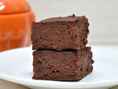 Flourless Pumpkin Brownies (Vegan, Gluten Free)
