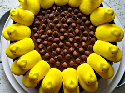Springtime Sunflower Cake