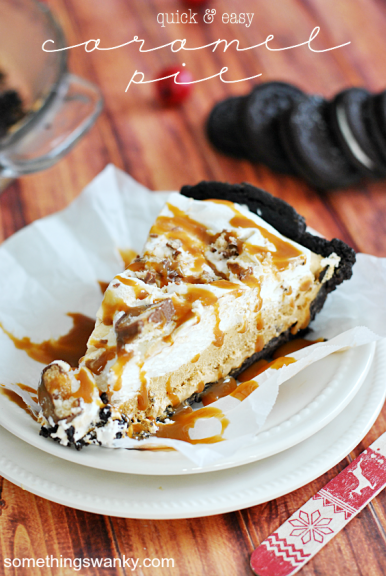 Quick & Easy Caramel Pie