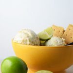 No Churn Lime Cracker Ice Cream