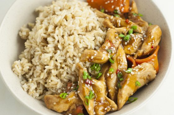 Healthier One-Pot Sesame Chicken Recipe | Healthy One Pot Meals