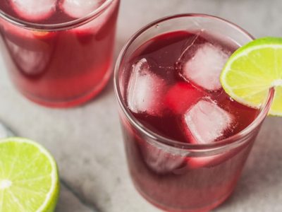 Apple Cider Vinegar and Cranberry Detox Drink
