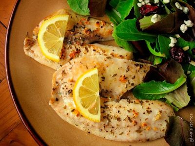Broiled Tilapia with Garlic