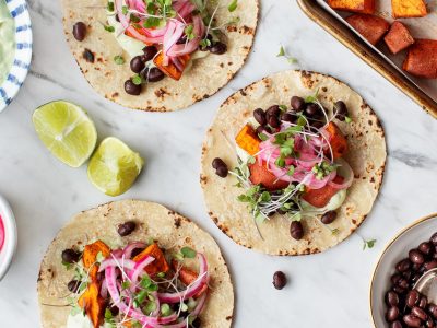 Sweet Potato Avocado Tacos