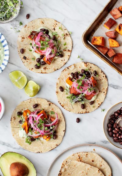 Sweet Potato Avocado Tacos