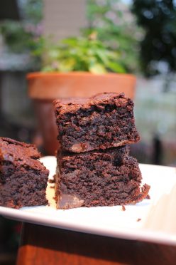 Gluten-free Brownie.