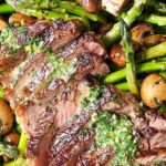 One Pan Steak and Veggies With Garlic Herb Butter