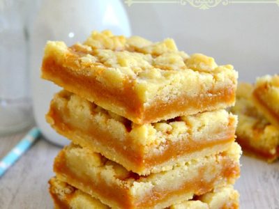 Salted Caramel Butter Bars