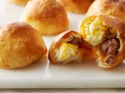 Air Fryer Breakfast Biscuit Bombs