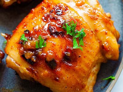 Baked Chicken Thighs