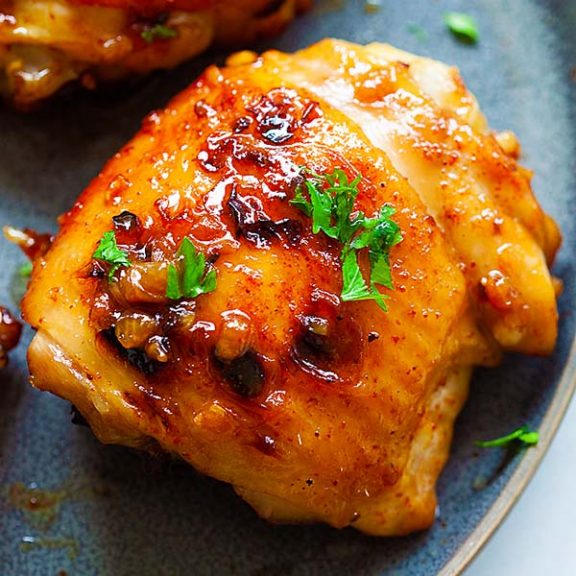 Baked Chicken Thighs