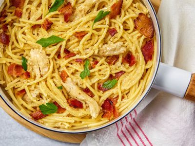 Chicken Carbonara Deluxe