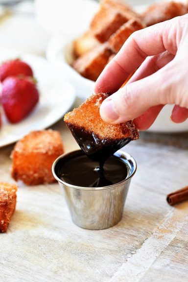 Easy Churro Bites