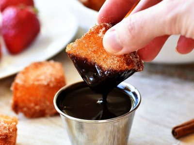 Easy Churro Bites