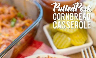 Pulled Pork Cornbread Casserole