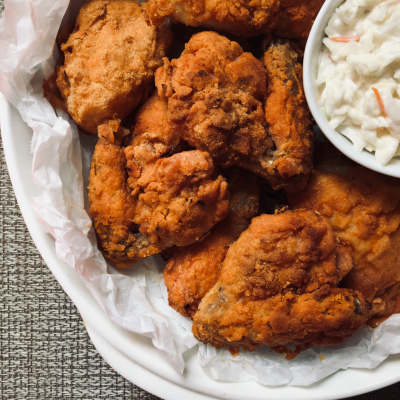 Crispy Oven Fried Chicken (Gluten Free)