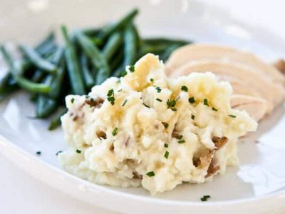 Roasted Garlic Mashed Potatoes