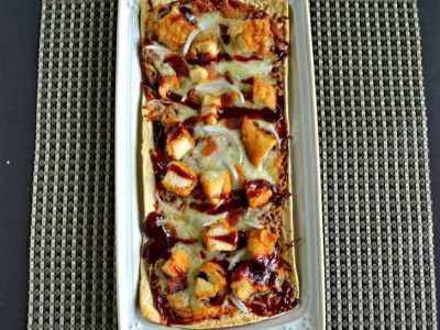 Bacon Bbq Chicken Flatbread Pizza