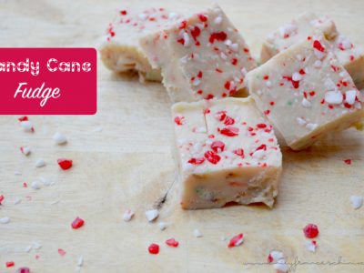 Candy Cane Fudge