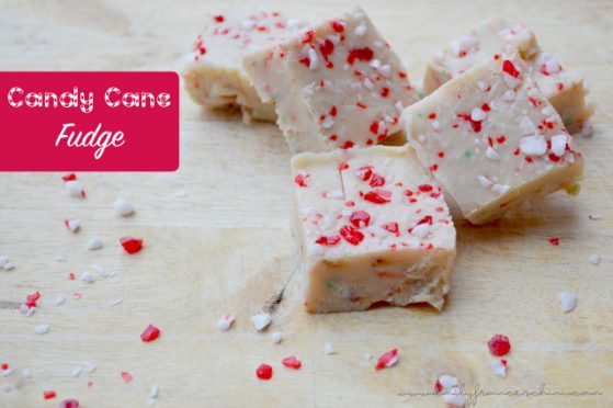 Candy Cane Fudge