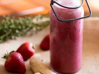 Immune-Boosting Strawberry Smoothie