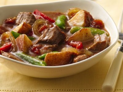 Slow-Cooker Steak and Potatoes Dinner