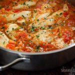 Skillet Cajun Spiced Flounder with Tomatoes