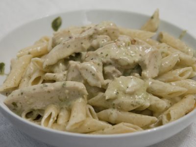 Creamy Pesto Chicken Pasta