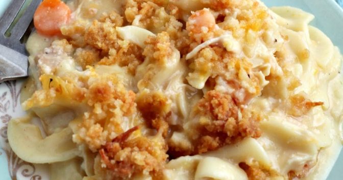 Chicken Noodle Soup Casserole
