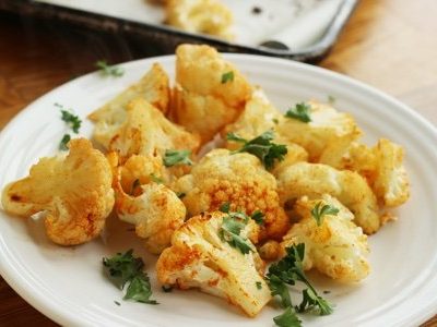 Oven Roasted Cauliflower