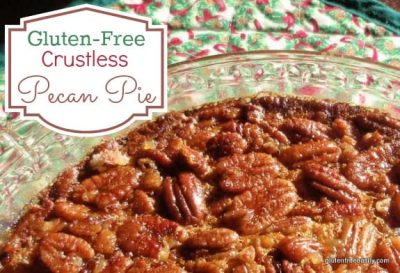 Easy Crustless Gluten-Free Pecan Pie