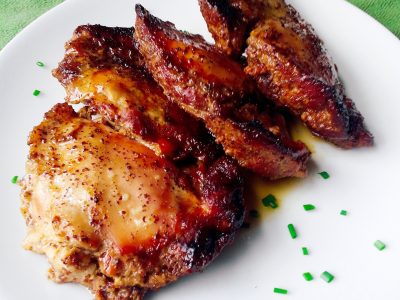 Honey Mustard Slow Cooker Chicken (Low FODMAP, GF, DF, SCD)
