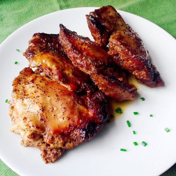 Honey Mustard Slow Cooker Chicken (Low FODMAP, GF, DF, SCD)