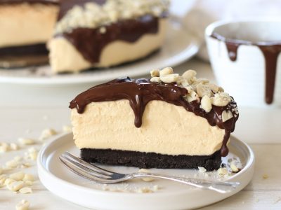 No Bake Peanut Butter Cheesecake