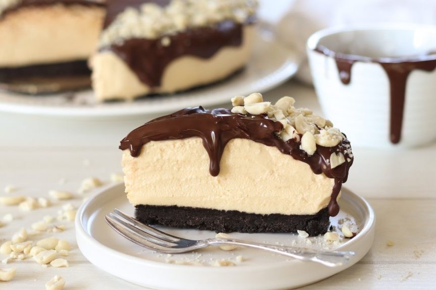 No Bake Peanut Butter Cheesecake